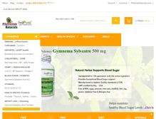 Tablet Screenshot of physiciannaturals.com